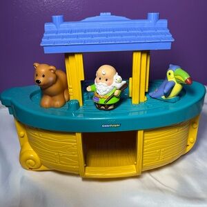 Vintage 2005 Fisher-Price Little People Noah’s Ark Playset Noah Figure